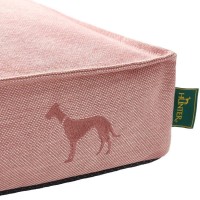 Hunter Materac dla psa Inari pastelowy czerwony L. Wygodna materac dla psa. Miękki w dotyku. Antypoślizgowy spód_2