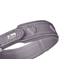 Hunter Obroża skórzana dla psa Soho X Love liliowa 4