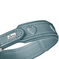 Hunter Obroża skórzana dla psa Soho X Love jasny niebieski 4