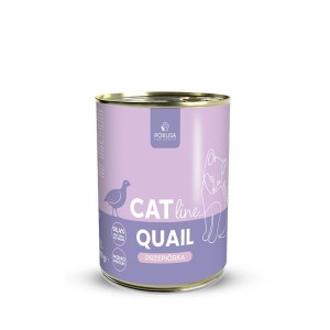 Pokusa CatLine - przepiórka - karma mokra dla kociąt 400 g
