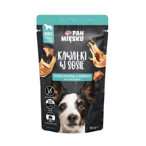 Pan Mięsko Karma mokra dla psa Kawałki w sosie Wieprzowina z dzikiem 150 g