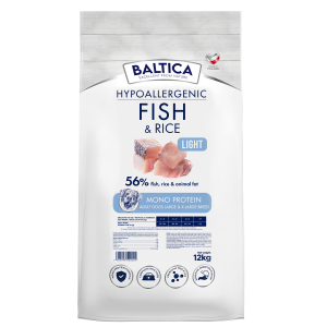 Baltica Karma sucha dla psa  Adult Fish&Rice Light L/XL 12 kg