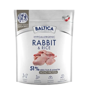 Baltica Karma sucha dla psa Baltica Adult Rabbit&Rice M 1 kg