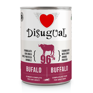 Disugual Karma mokra dla psa  Monobiałkowa Bawół 400 g 