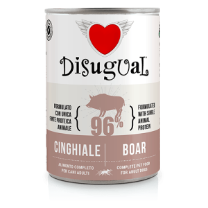 Disugual Karma mokra dla psa Monobiałkowa Dzik 400 g