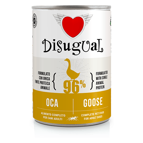 Disugual Karma mokra dla psa Monobiałkowa Gęś 400 g