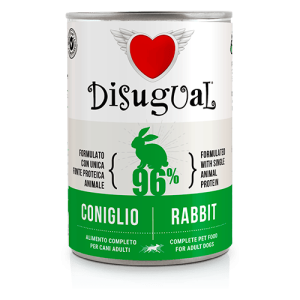  Disugual Karma mokra dla psa Monobiałkowa Królik 400 g