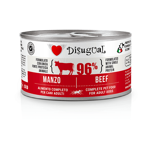 Disugual Karma mokra dla psa Monobiałkowa Wołowina 150 g