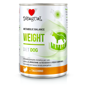  Disugual Karma mokra dla psa Weterynaryjna WEIGHT Indyk  400 g