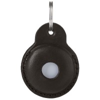 Hunter Zawieszka etui do lokalizatora Apple AirTag. Szczególnie elastyczna i wytrzymała miękka skóra. Stylowy uchwyt na Apple AirTag (brak lokalizatora w zestawie). Łatwa do przymocowania do obroży, torebki lub breloczka do kluczy_5