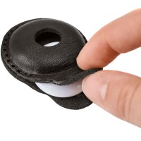 Hunter Zawieszka etui do lokalizatora Apple AirTag. Szczególnie elastyczna i wytrzymała miękka skóra. Stylowy uchwyt na Apple AirTag (brak lokalizatora w zestawie). Łatwa do przymocowania do obroży, torebki lub breloczka do kluczy_6