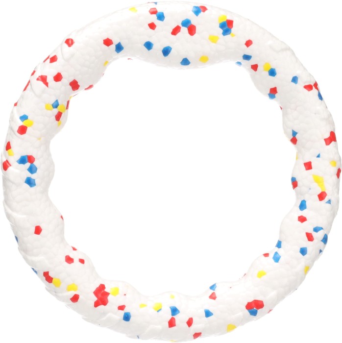 Flamingo Zabawka dla psa ring Kona biały unoszący się na wodzie