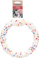 Flamingo Zabawka dla psa ring Kona biały unoszący się na wodzie _2