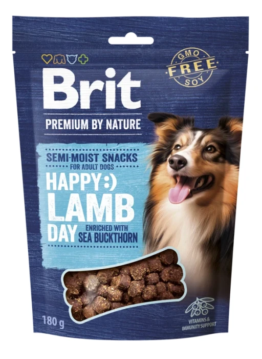 Brit Smaczki dla psa jagnięcina z rokitnikiem 180 g