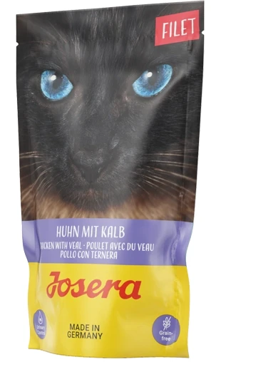JOSERA Karma mokra dla kota Filet Kurczak z cielęciną 70 g