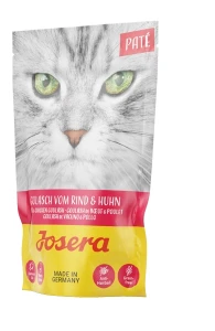 JOSERA Karma mokra dla kota Paté Gulasz z kurczakiem i wołowiną 85 g