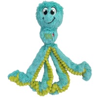 KONG® Zabawka dla psa  Wubba™ Octopus. Pluszowa ośmiornica doskonale sprawdzi się do aportowania. Odstające elementy ułatwiają przenoszenie oraz przechwytywanie. Minimalne wypełnienie. Z piszczałką_3