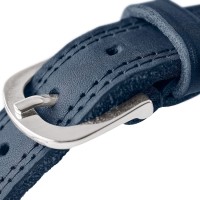 Hunter Obroża skórzana dla psa Lemvig czerwono-granatowa_4