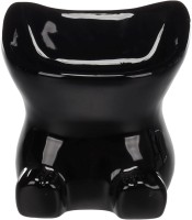 Flamingo Miska ceramiczna dla kota Doby czarna.  Wykonana została z ceramiki. Klasyczny czarny kolor oraz nietypowy kształt mruczka to niezwykłe zestawienie, które podbije serce mruczka oraz właściciela. _2