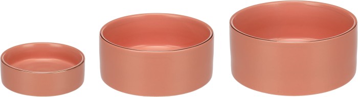 Flamingo Miska ceramiczna dla psa Eram różowa. Glazurowana ceramika. Można myć w zmywarce.