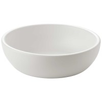 Hunter Miska ceramiczna dla kota Ovada biała. Miska na jedzenie lub picie wykonana z wytrzymałej ceramiki.  Antypoślizgowa silikonowa obręcz na podstawie