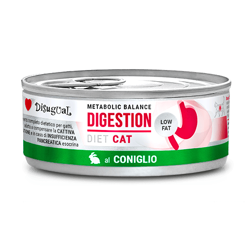 Disugual Karma mokra dla kota Weterynaryjna DIGESTION Królik 85 g