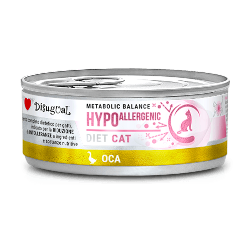 Disugual Karma mokra dla kota Weterynaryjna HYPOALLERGENIC Gęś 85 g