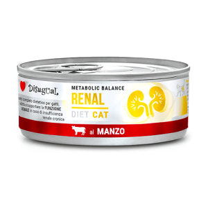 Disugual Karma mokra dla kota Weterynaryjna RENAL Wołowina 85 g