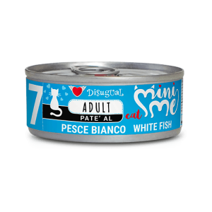 Disugual Karma mokra dla kota MINI-ME 07 Biała ryba 85 g