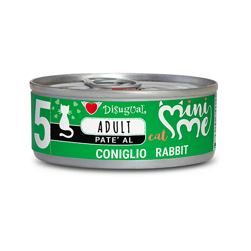 Disugual Karma mokra dla kota MINI-ME 05 Królik 85 g