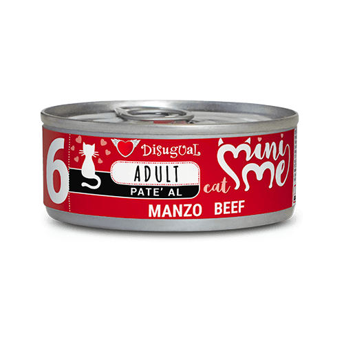 Disugual Karma mokra dla kota MINI-ME 06 Wołowina 85 g