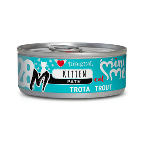 Disugual Karma mokra dla kociąt MINI-ME 28 Linia M Pstrąg 85 g