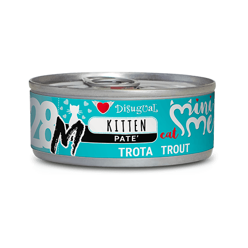 Disugual Karma mokra dla kociąt MINI-ME 28 Linia M Pstrąg 85 g