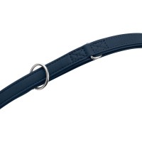 Hunter Smycz przepinana dla psa ze sztucznej skóry Amalfi granatowa_3
