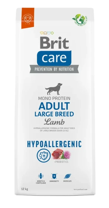Brit Care Dog Karma dla psa Hypoallergenic Adult Large Breed Lamb 12 kg