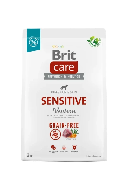 Brit Care Dog Grain-Free Karma dla psa Sensitive Venison 3 kg