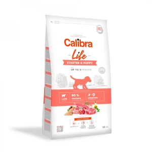 Calibra  Karma sucha dla szczeniąt i suk karmiących Dog Life Starter & Puppy Lamb 2,5 kg