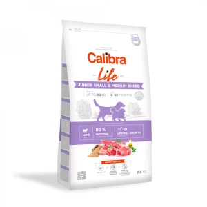  Calibra Dog Karma sucha dla psa Life Junior Small&Medium Breed Lamb 2,5 kg