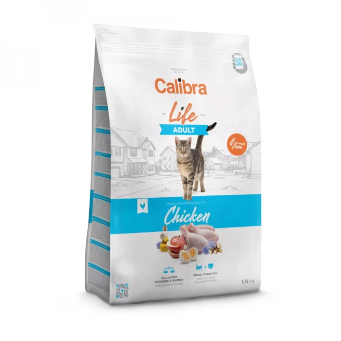 Calibra Karma sucha dla kota Cat Life Adult Chicken 1,5 kg
