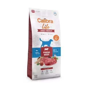 Calibra Karma sucha Dog Life Adult Medium Fresh Beef 2,5kg