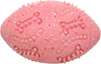Flamingo Zabawka dla psa Freckles Rugby Mix. Materiał: lateks. Z piszczałką dla dodatkowej zabawy_2