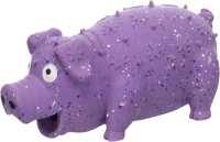 Flamingo Zabawka dla psa Freckles Pig Mix. Materiał: lateks Z 'chrumkającym' dźwiękiem w środku. Fioletowa