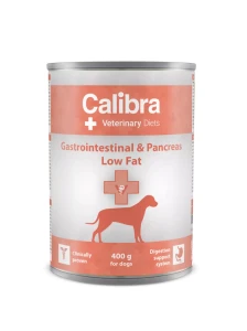 Calibra Mokra karma weterynaryjna dla psa Dog can Gastrointestinal Low Fat 400 g
