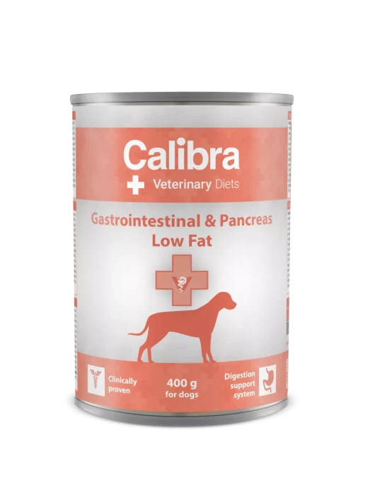 Calibra Mokra karma weterynaryjna dla psa Dog can Gastrointestinal Low Fat 400 g