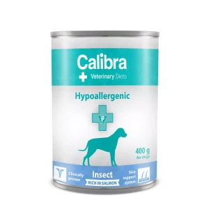 Calibra Karma weterynaryjna dla psa Dog Hypoallergenic Insect&Salmon 400 g