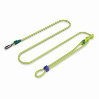 Zee Dog Smycz dla psa Hands Free Neopro Fluo. Wykonana z wodoodpornego, odpornego i łatwego w czyszczeniu materiału Neopro™. Wszechstronna smycz 4 w 1: smycz na pas, smycz przez ramię, smycz długa lub smycz krótka