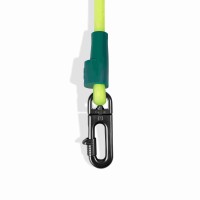 Zee Dog Smycz dla psa Hands Free Neopro Fluo. Wykonana z wodoodpornego, odpornego i łatwego w czyszczeniu materiału Neopro™. Wszechstronna smycz 4 w 1: smycz na pas, smycz przez ramię, smycz długa lub smycz krótka_2