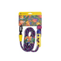 Zee Dog Smycz dla psa Hands Free Samba. 1 - Smycz dla psa, którą można trzymać bez użycia rąk 2 - Miękka taśma z poliestru 3 - Wyposażona w specjalne zapięcie Mighty Hook_6