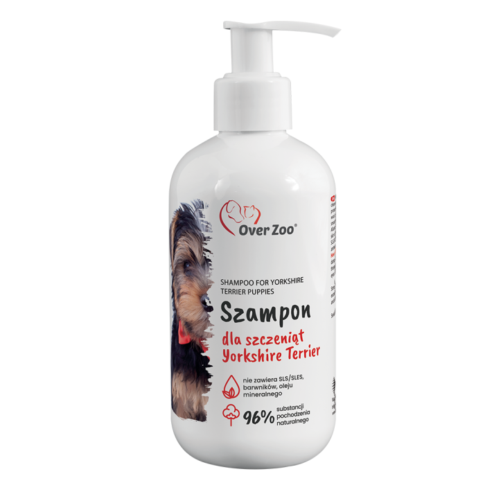 Over Zoo Szampon dla szczeniąt rasy Yorkshire Terrier 250 ml