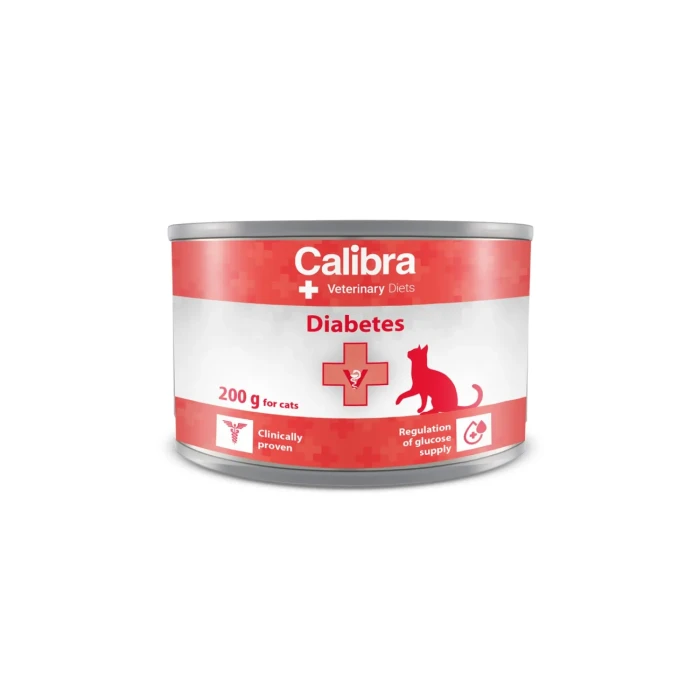 Calibra Karma weterynaryjna mokra dla kota Diabetes 200 g